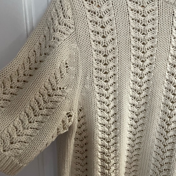 Pointelle Mockneck Sweater - Picture 4 of 5